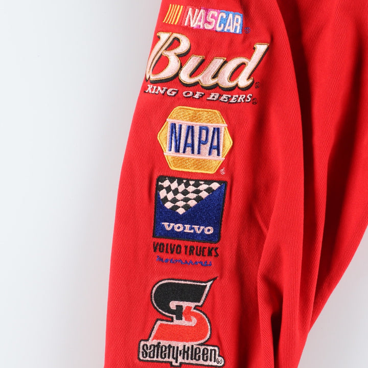 CHASE BUDWEISER Budweiser Racing Jacket Men's M /eaa394901