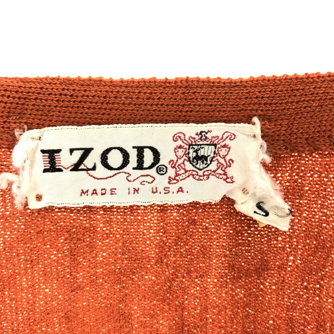 70'S IZOD Mohair Blend Knit Cardigan Made in USA Men's S Vintage /eaa395086