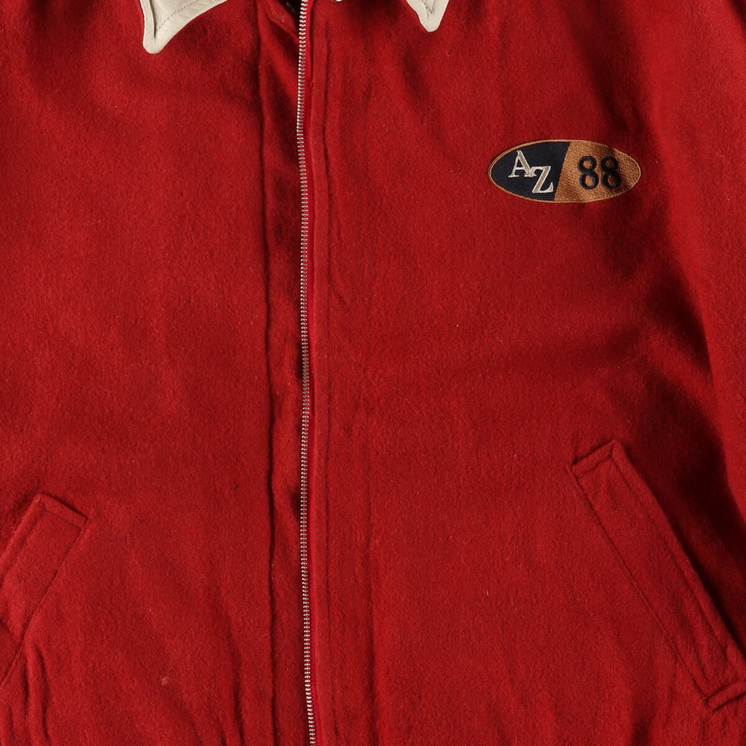 ARIZONA Leather Sleeve Wool Varsity Jacket Award Jacket Varsity Jacket Women's XL /eaa395130
