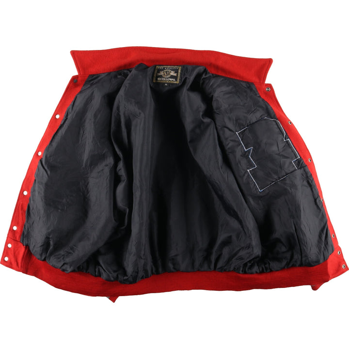 00'S HOLLOWAY Wool Stadium Jacket Award Jacket Varsity Jacket Made in USA Men's XL /eaa395132