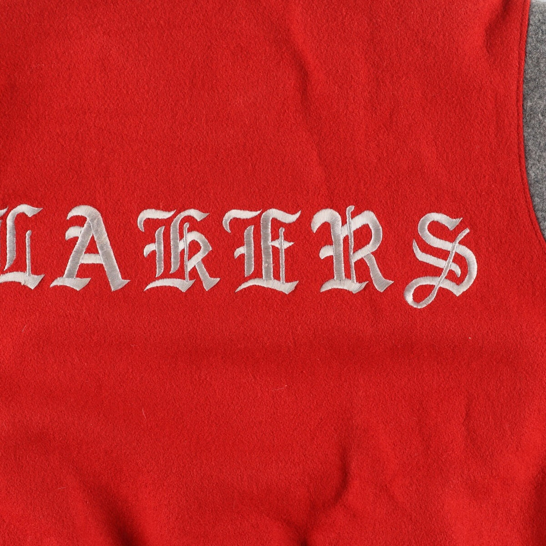 00'S HOLLOWAY Wool Stadium Jacket Award Jacket Varsity Jacket Made in USA Men's XL /eaa395132