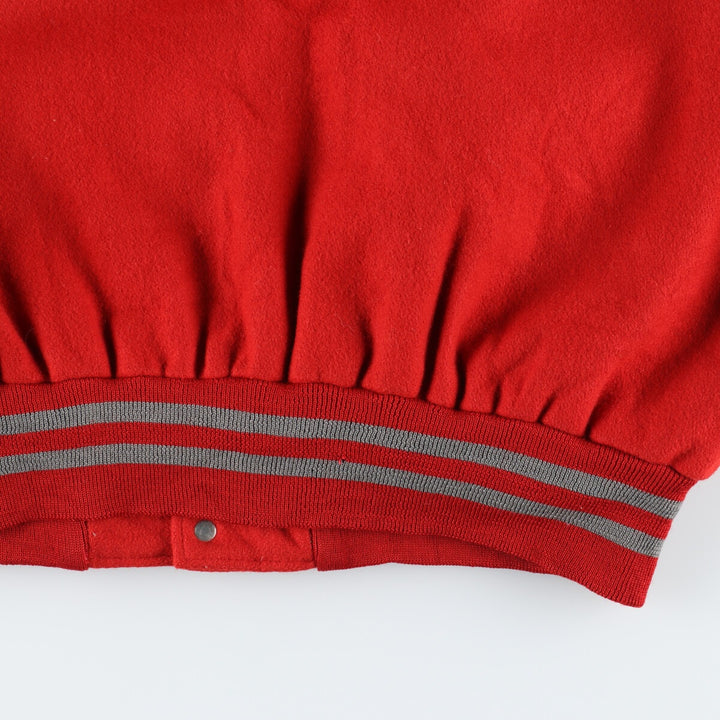 00'S HOLLOWAY Wool Stadium Jacket Award Jacket Varsity Jacket Made in USA Men's XL /eaa395132