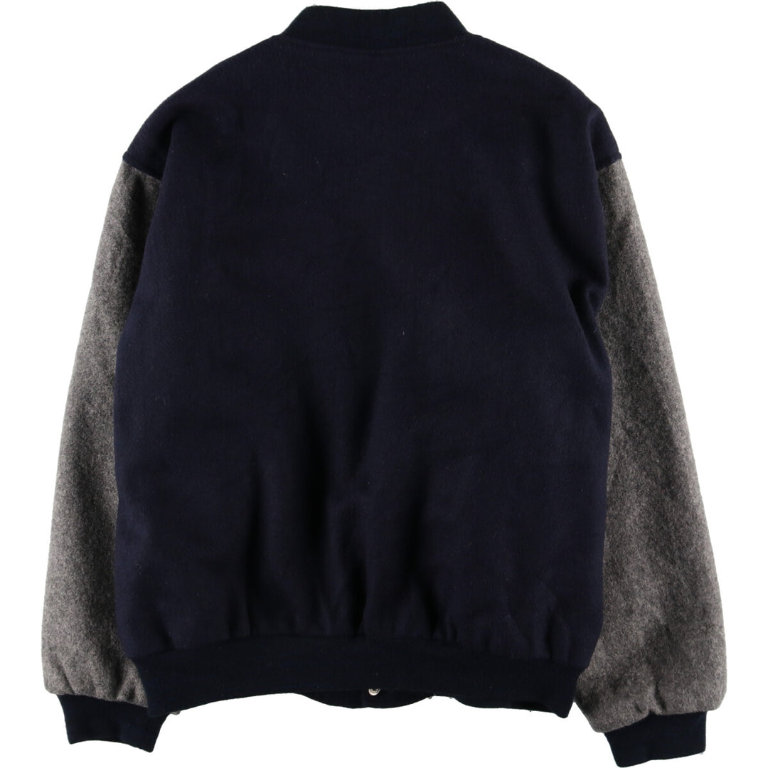 ~90'S UNKNOWN Wool Stadium Jacket Award Jacket Varsity Jacket Made in USA Men's XL Vintage /eaa395134