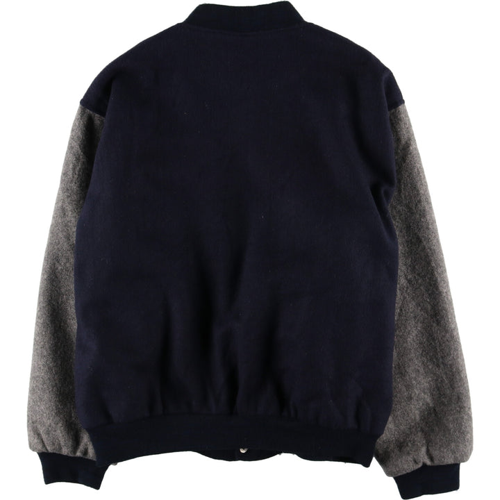 ~90'S UNKNOWN Wool Stadium Jacket Award Jacket Varsity Jacket Made in USA Men's XL Vintage /eaa395134