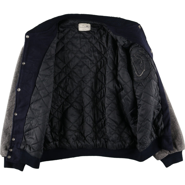 ~90'S UNKNOWN Wool Stadium Jacket Award Jacket Varsity Jacket Made in USA Men's XL Vintage /eaa395134