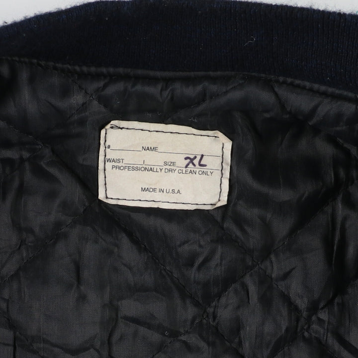 ~90'S UNKNOWN Wool Stadium Jacket Award Jacket Varsity Jacket Made in USA Men's XL Vintage /eaa395134