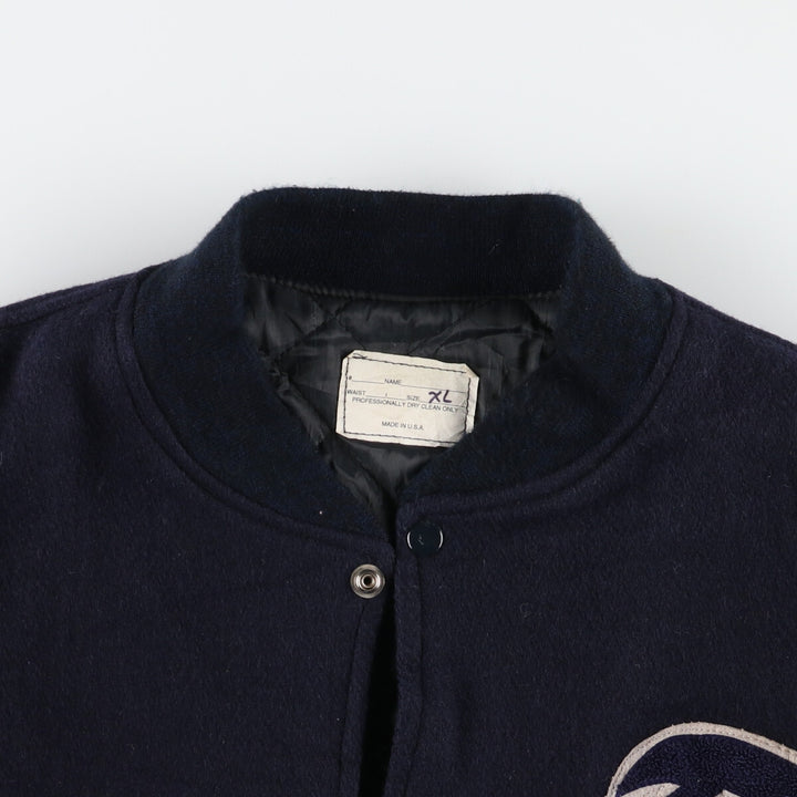 ~90'S UNKNOWN Wool Stadium Jacket Award Jacket Varsity Jacket Made in USA Men's XL Vintage /eaa395134