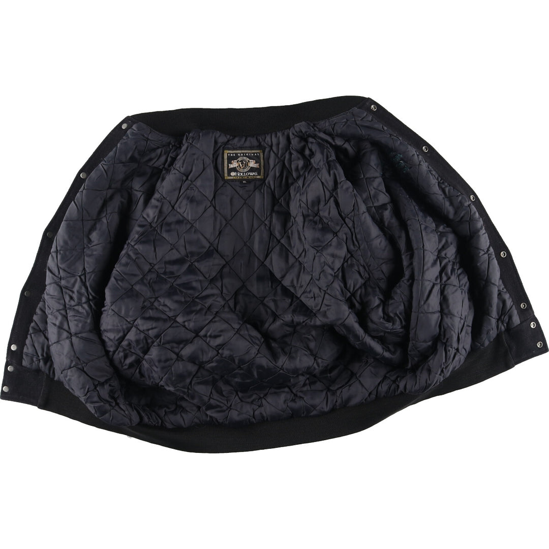 90s~ HOLLOWAY Wool Stadium Jacket Award Jacket Varsity Jacket Made in USA Men's XL Vintage /eaa395416