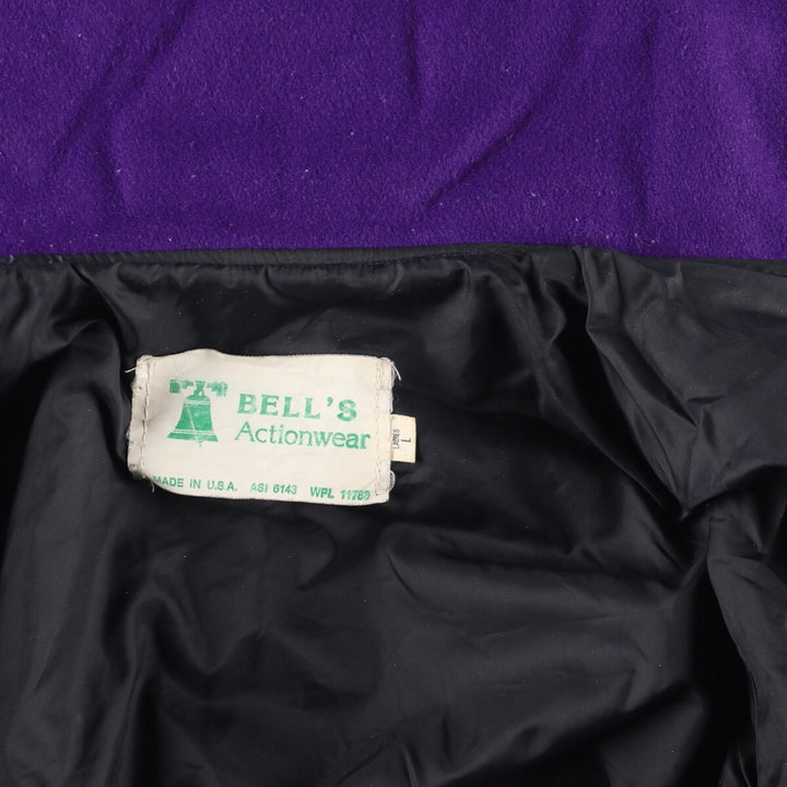 90'S BELL'S Actionwear Wool Stadium Jacket Award Jacket Varsity Jacket Made in USA Women's L Vintage /eaa395446