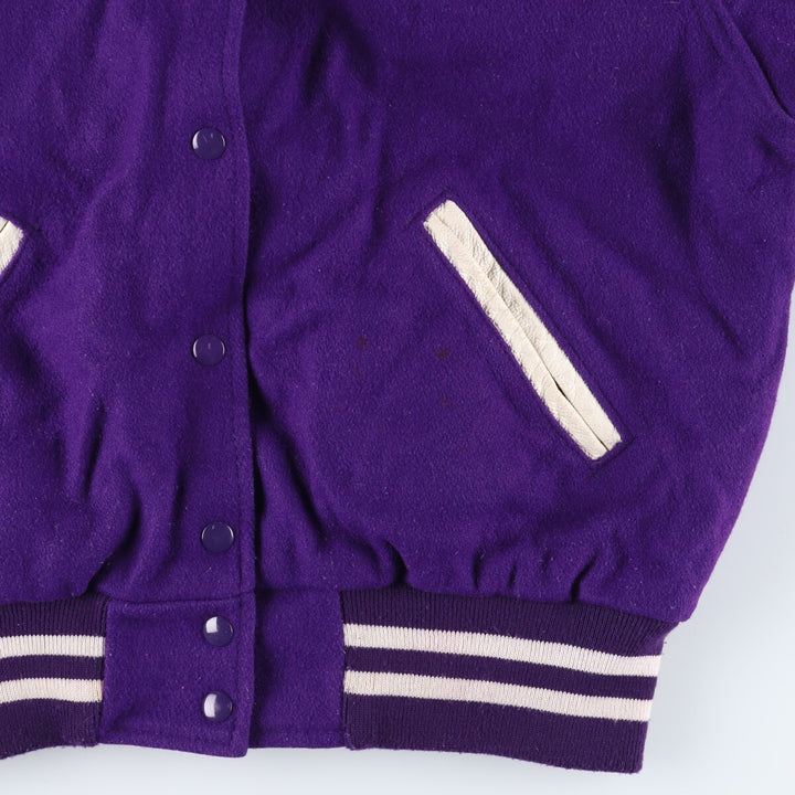 90'S BELL'S Actionwear Wool Stadium Jacket Award Jacket Varsity Jacket Made in USA Women's L Vintage /eaa395446