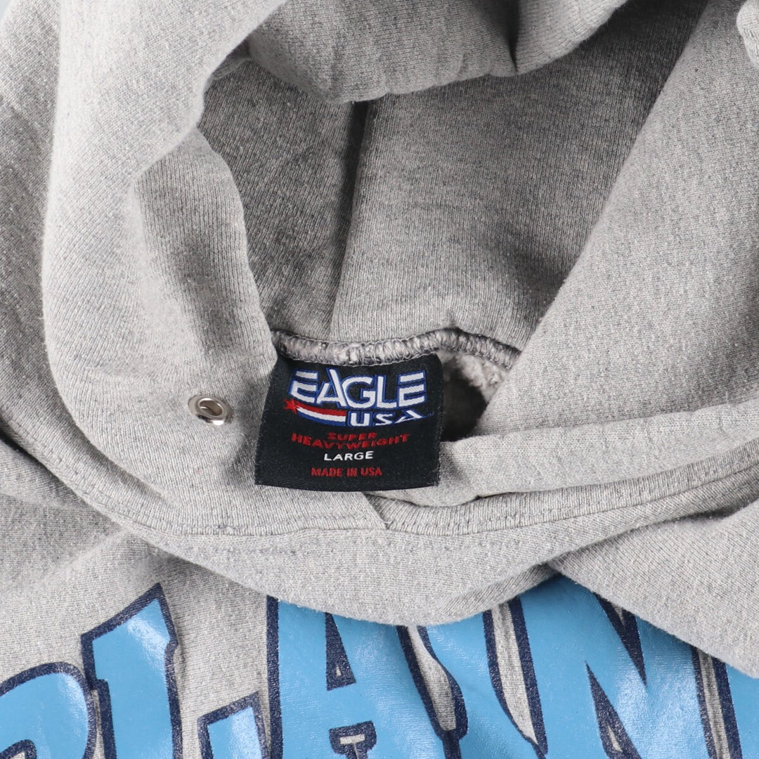 EAGLE USA Reverse Weave College Sweat Pullover Hoodie Made in USA Men's L /eaa395628