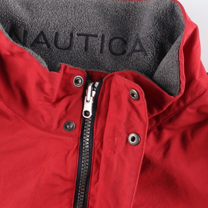 NAUTICA NX2000 Reversible Nylon x Fleece Jacket Men's L /eaa395653