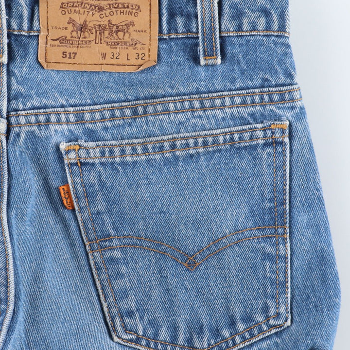 90'S Levi's 20517-0217 Bootcut Denim Pants Made in USA Men's W32 Vintage /eaa395823