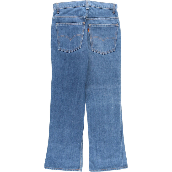 80'S Levi's 646-0917 Flare Cut Denim Pants Men's W29 Vintage / eaa395878