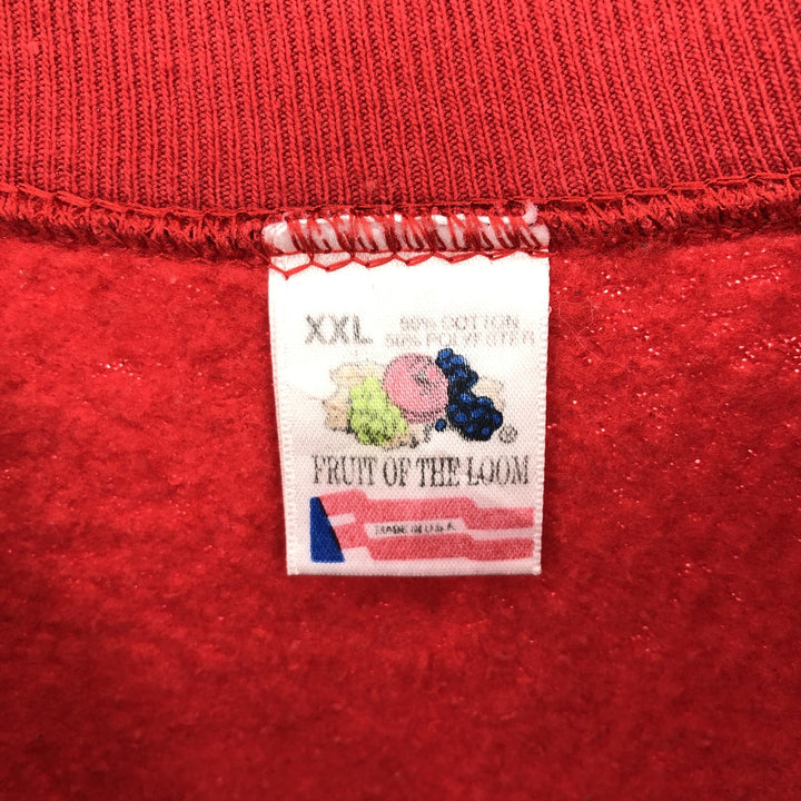 90'S FRUIT OF THE LOOM MICKEY MOUSE Mickey Mouse character sweatshirt, made in USA, men's XXL /eaa395938