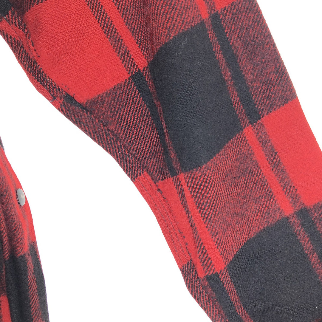 70'S Pendleton Check Pattern Mackinaw Jacket Wool Hunting Jacket Made in USA Men's M Vintage /eaa396057