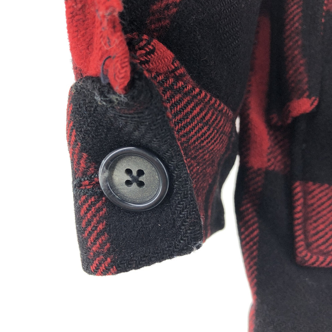 70'S Pendleton Check Pattern Mackinaw Jacket Wool Hunting Jacket Made in USA Men's M Vintage /eaa396057