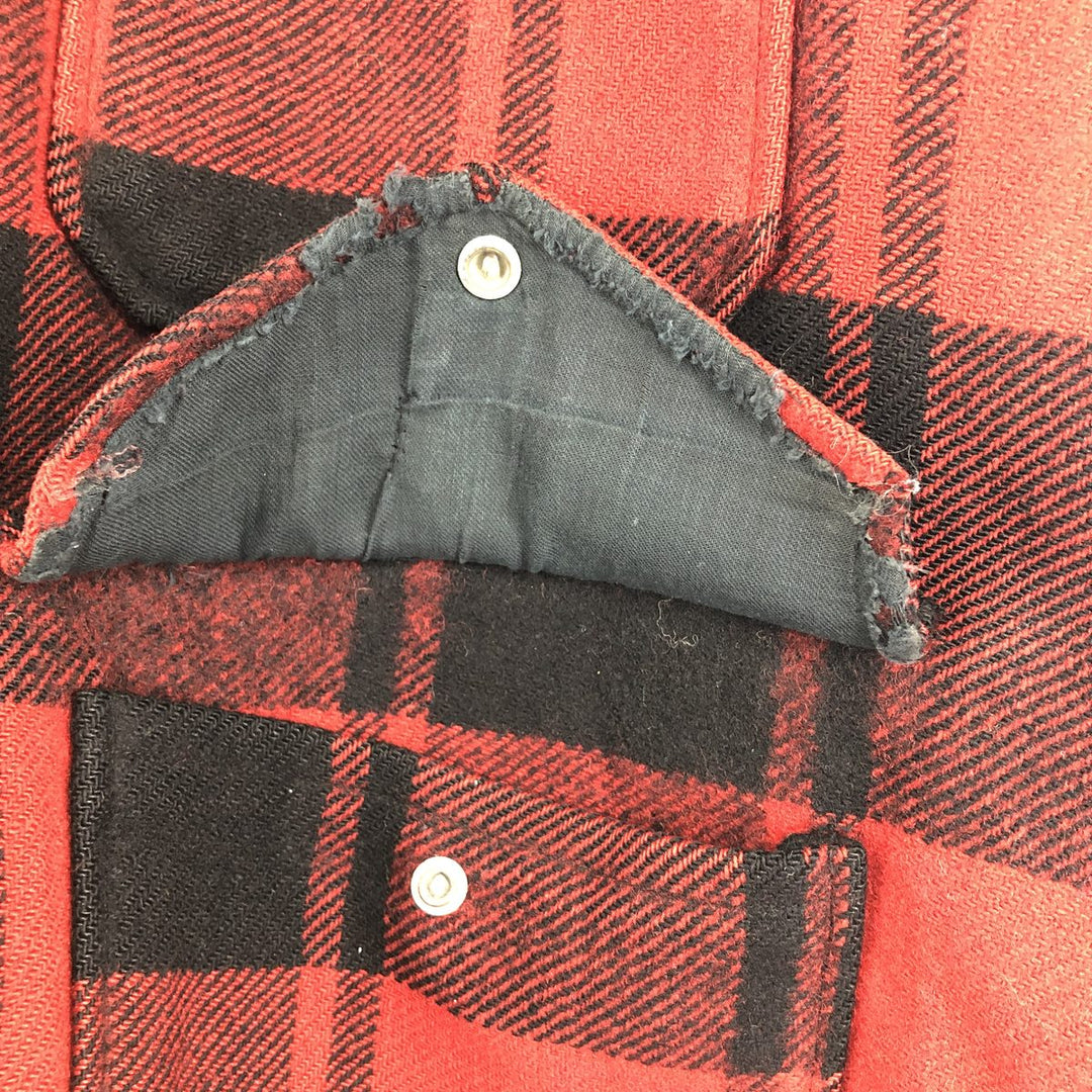 70'S Pendleton Check Pattern Mackinaw Jacket Wool Hunting Jacket Made in USA Men's M Vintage /eaa396057