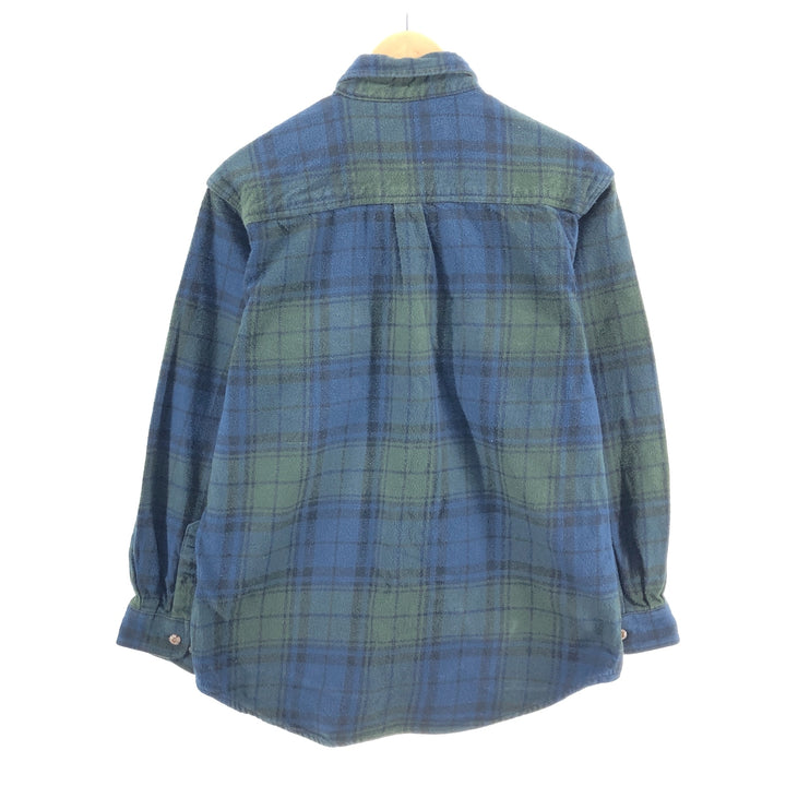 FIELD STREAM Long Sleeve Flannel Check Shirt Men's L /eaa396245