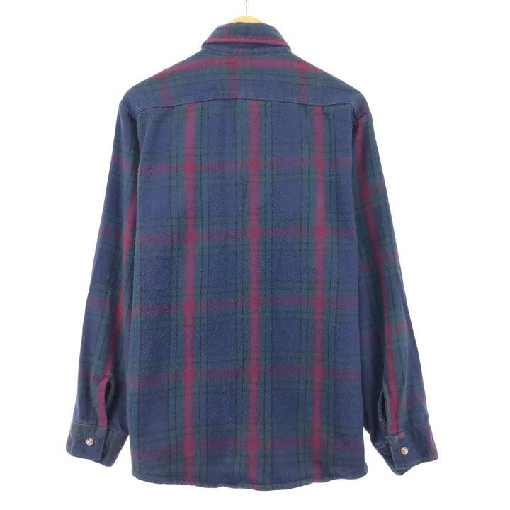 Northeastoutfitters Long Sleeve Heavy Flannel Check Shirt Men's L /eaa396537