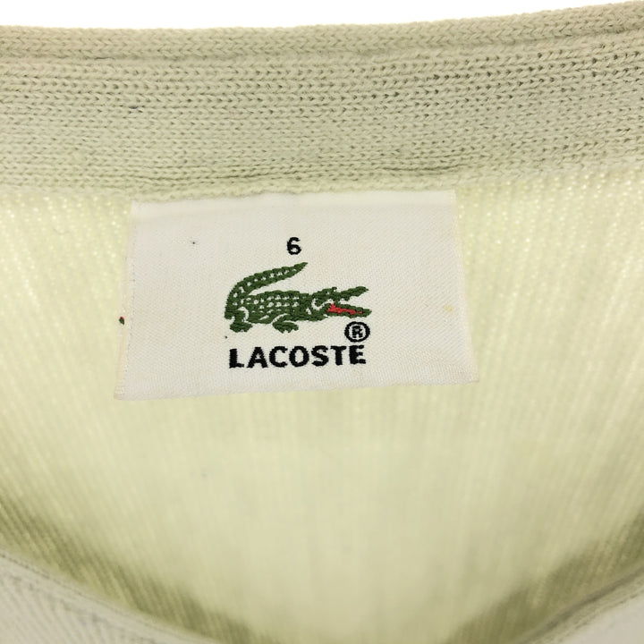 LACOSTE Acrylic x Wool Knit Cardigan Men's XL /eaa396561