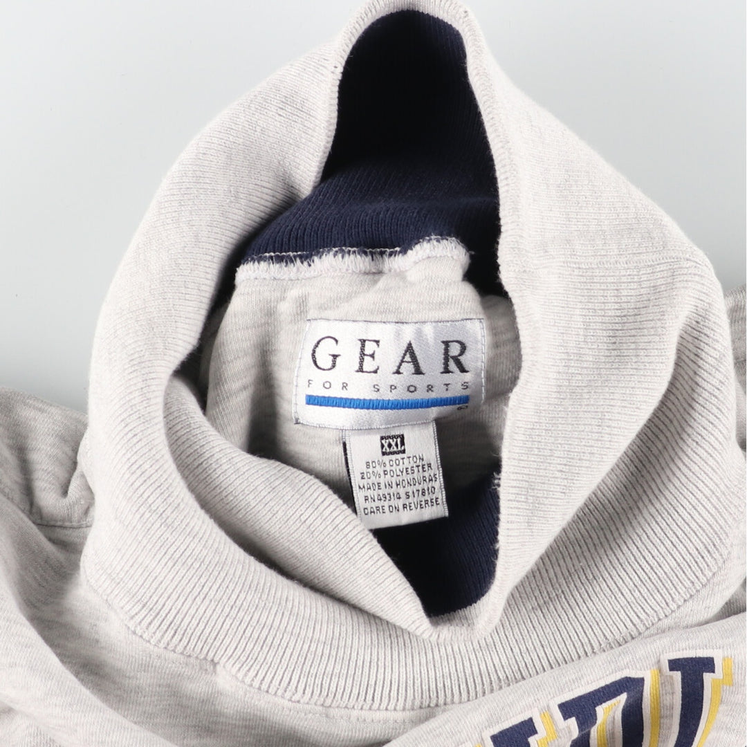 GEAR High Neck College Print Sweatshirt Trainer Men's XXL /eaa396602