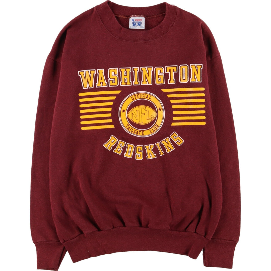 90'S AMERICA'S FINEST NFL WASHINGTON REDSKINS Printed Sweatshirt Trainer Made in USA Men's L Vintage /eaa396607