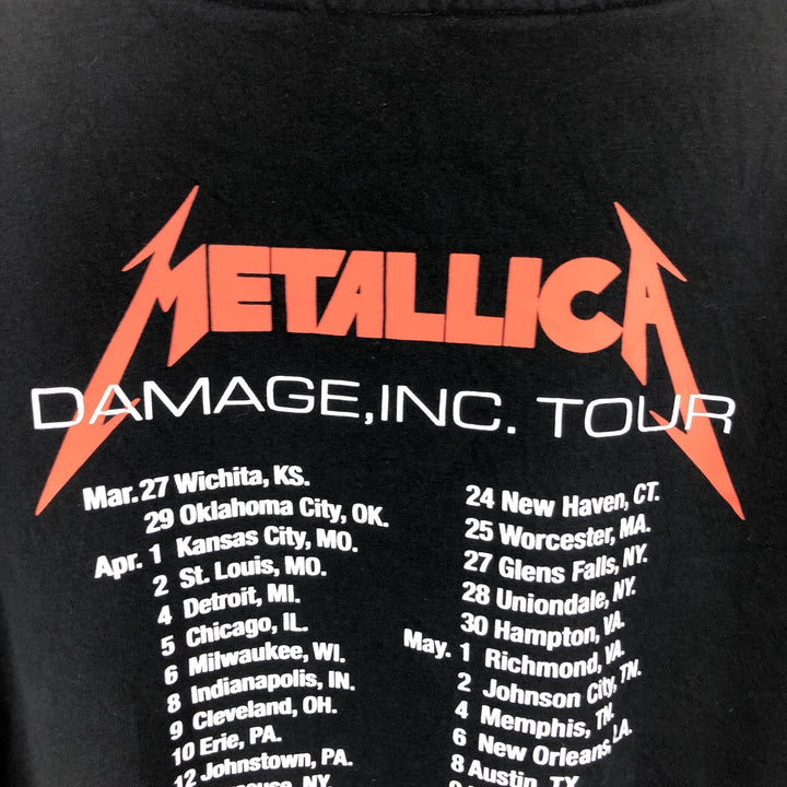 METALLICA Double-sided Print Band Sweatshirt Pullover Hoodie Men's S /eaa396757