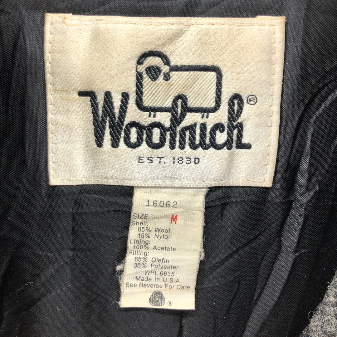 70'S WOOLRICH Check Pattern Wool Jacket Made in USA Men's M Vintage /eaa396778