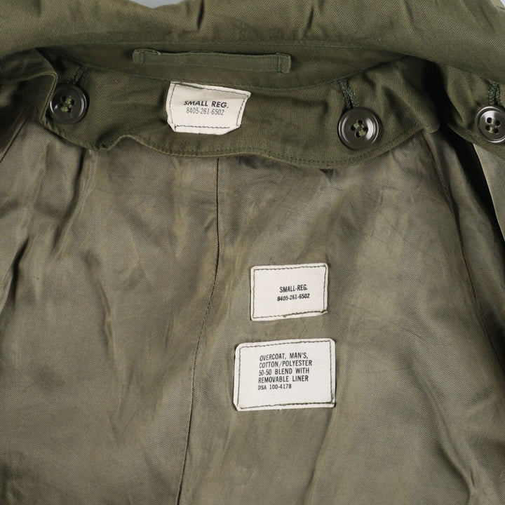 50'S US Army genuine M-1954 military overcoat made in USA SMALL-REG men's S vintage /eaa397309