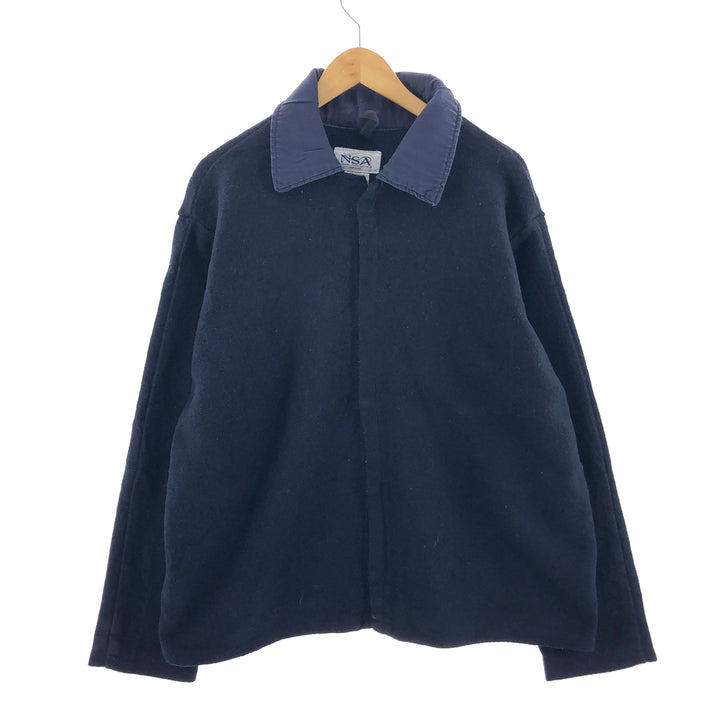 NATIONAL SAFETY APPAREL Wool Jacket Made in USA Men's L /eaa397364