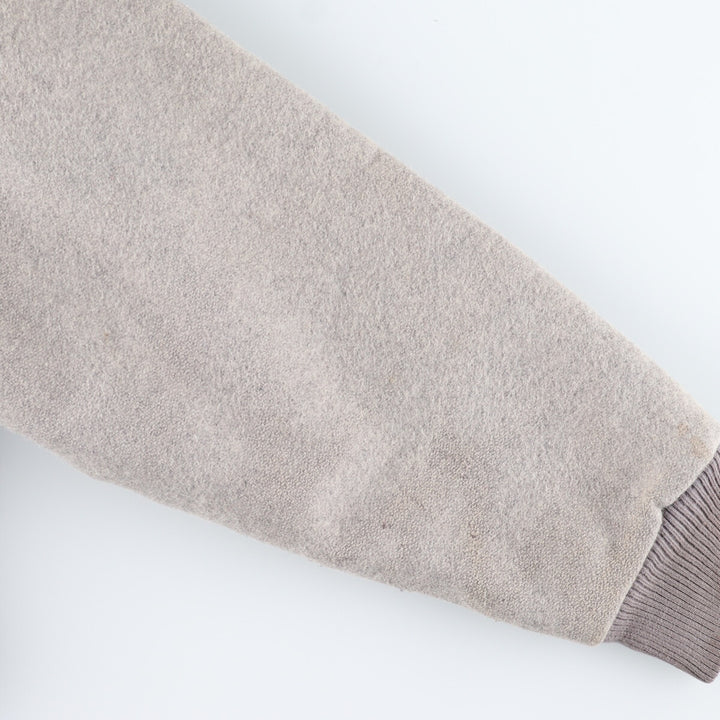 90'S CANADA Wool Stadium Jacket with Elbow Patches Award Jacket Varsity Jacket Made in Canada Men's XL /eaa397445