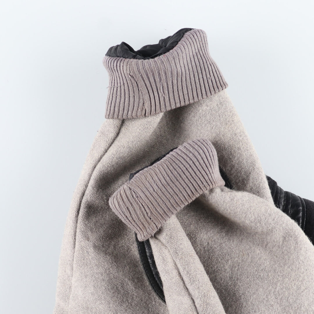 90'S CANADA Wool Stadium Jacket with Elbow Patches Award Jacket Varsity Jacket Made in Canada Men's XL /eaa397445