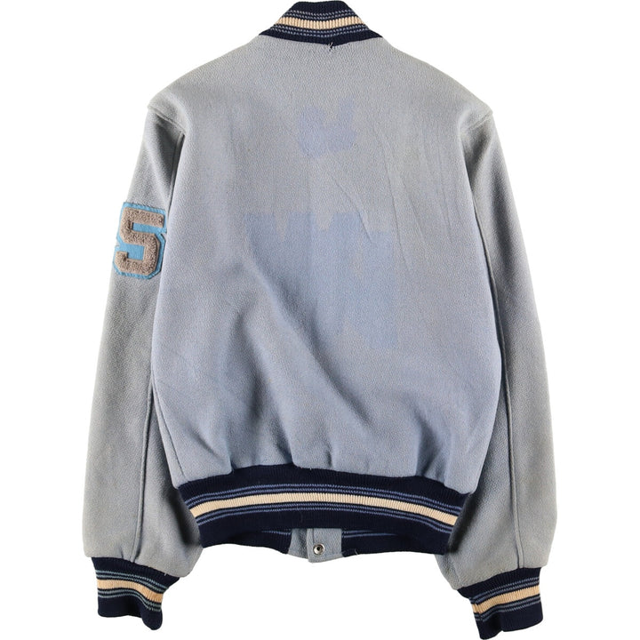 60'S FAB-KNIT Wool Stadium Jacket Award Jacket Varsity Jacket Men's XS Vintage /eaa397448