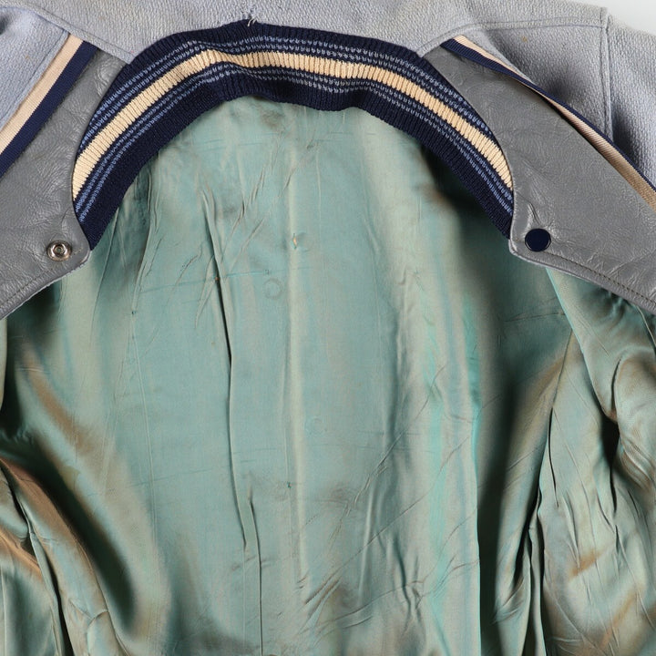 60'S FAB-KNIT Wool Stadium Jacket Award Jacket Varsity Jacket Men's XS Vintage /eaa397448