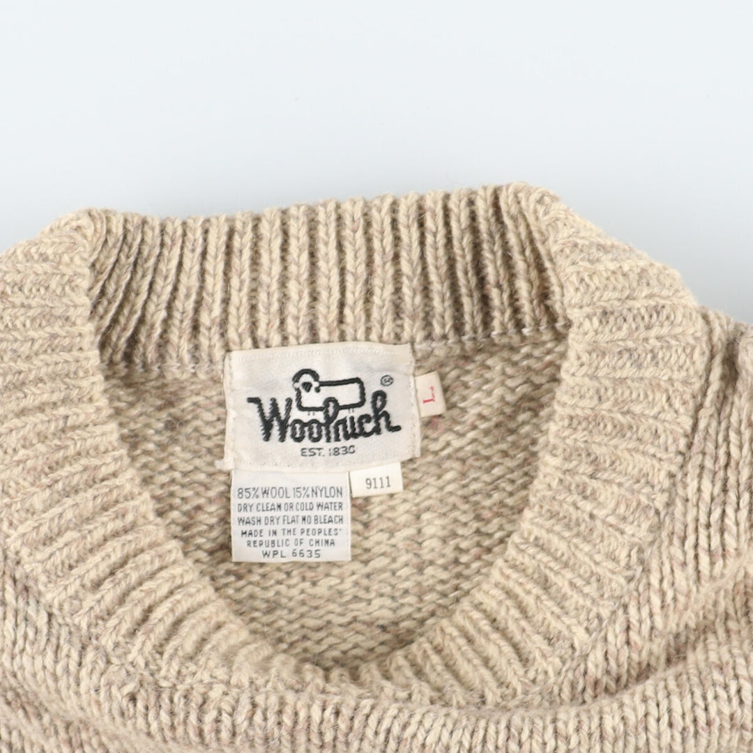 WOOLRICH Wool knit sweater Men's L /eaa397514