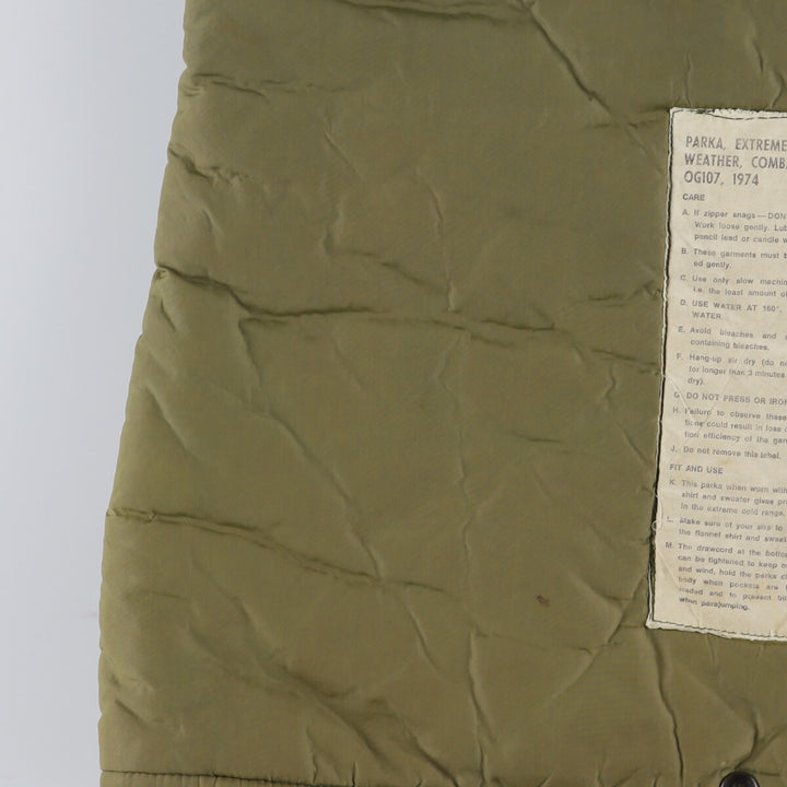 1989 delivery, genuine Canadian military ECW M-1974 military liner jacket, 4 REG/SMALL, men's S, vintage /eaa397518