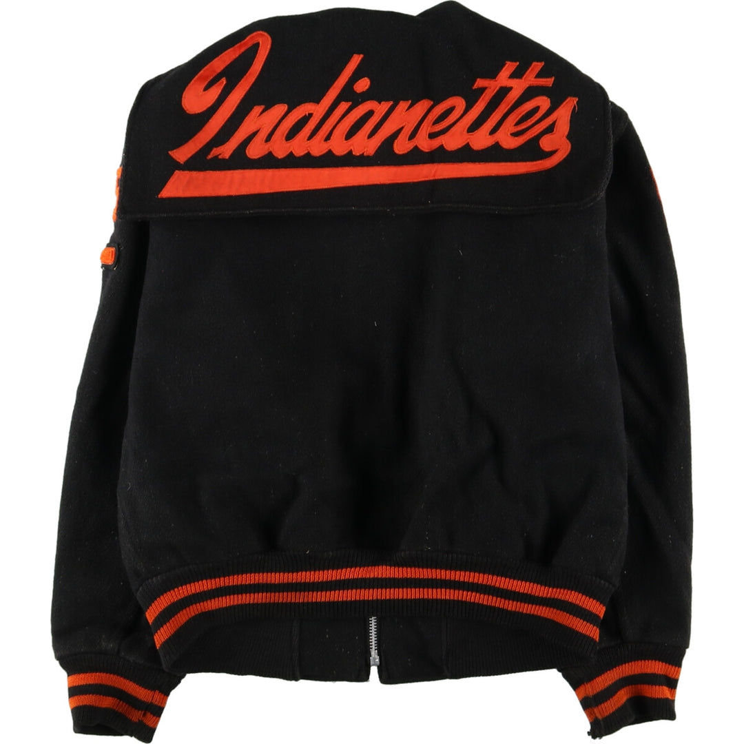 70'S UNKNOWN sailor collar wool varsity jacket award jacket varsity jacket women's M vintage /eaa397522