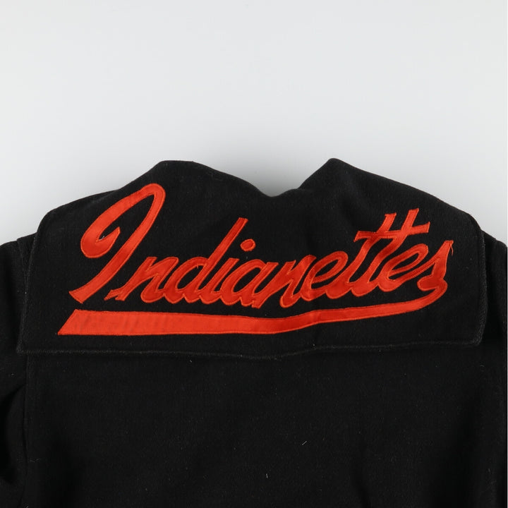 70'S UNKNOWN sailor collar wool varsity jacket award jacket varsity jacket women's M vintage /eaa397522