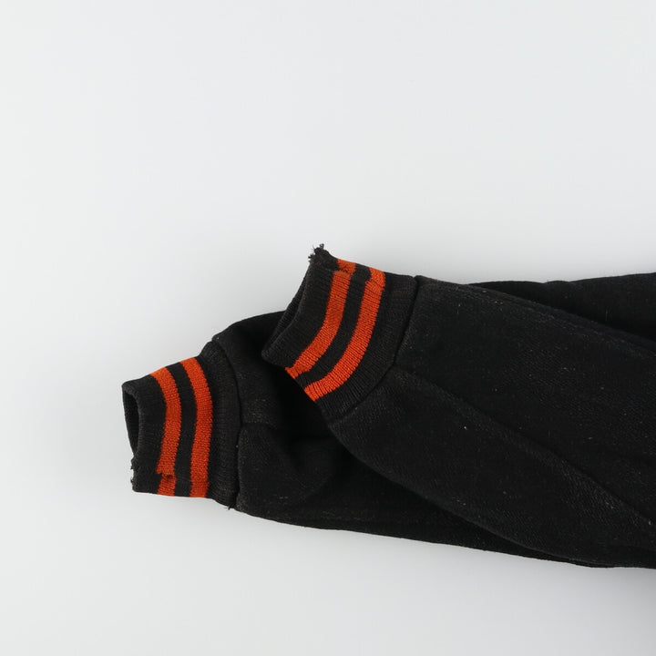 70'S UNKNOWN sailor collar wool varsity jacket award jacket varsity jacket women's M vintage /eaa397522