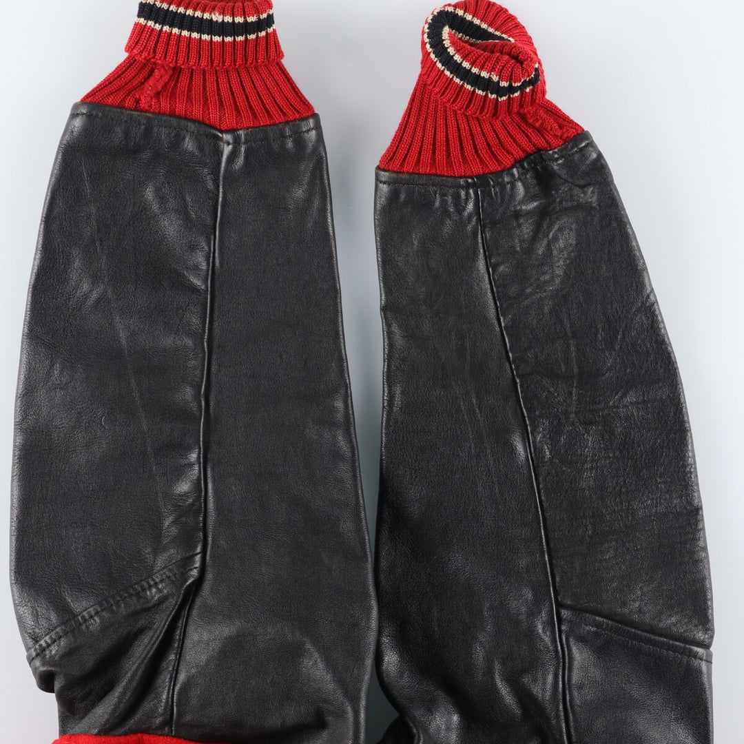 60'S Whiting Sleeve Leather Wool Stadium Jacket Award Jacket Varsity Jacket Men's L Vintage /eaa397568