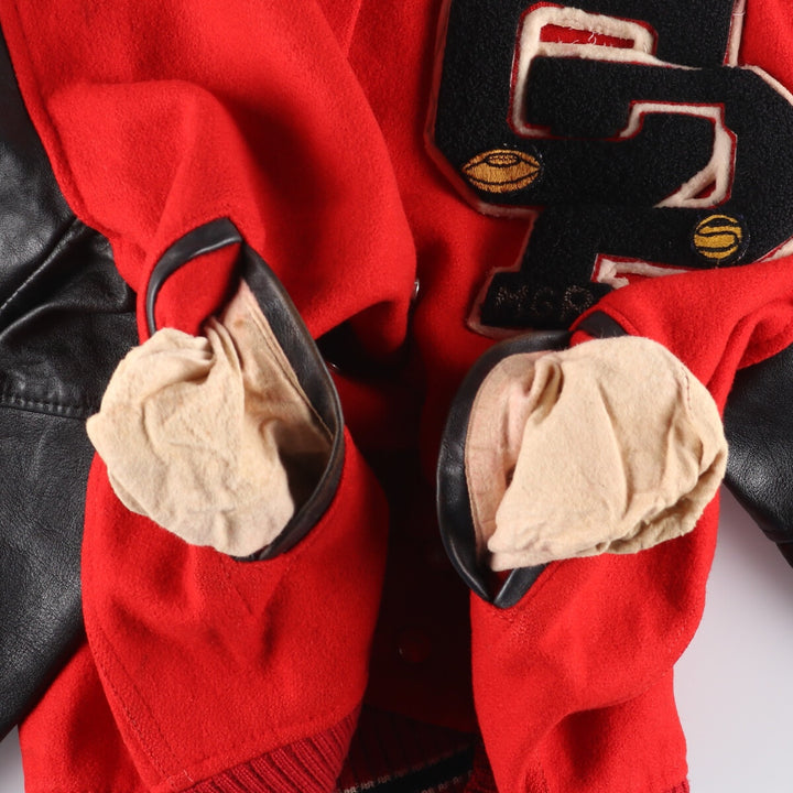 60'S Whiting Sleeve Leather Wool Stadium Jacket Award Jacket Varsity Jacket Men's L Vintage /eaa397568