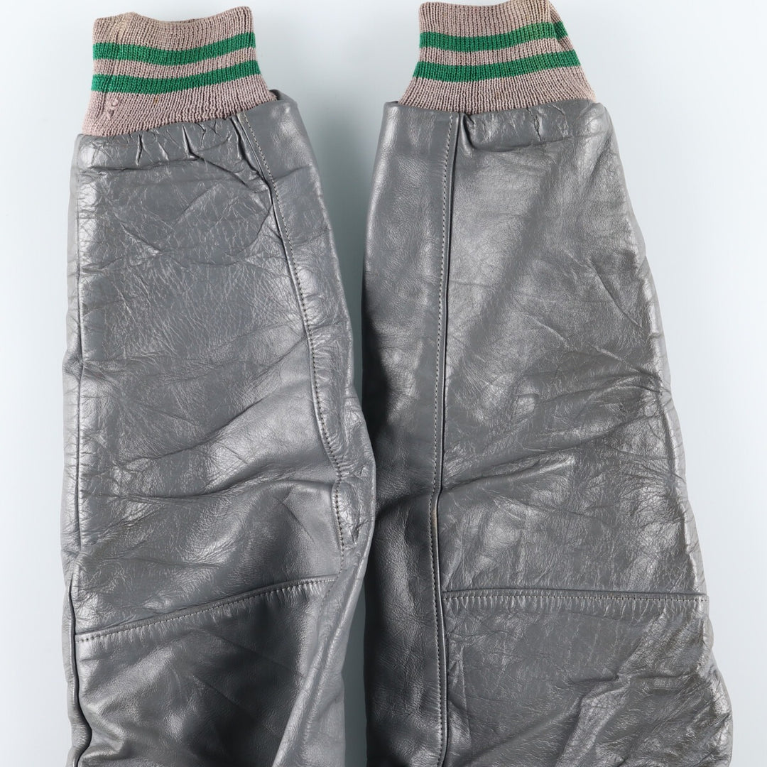 50s~60'S SPORT KING Leather Sleeve Wool Stadium Jacket Award Jacket Varsity Jacket Men's L Vintage /eaa397569