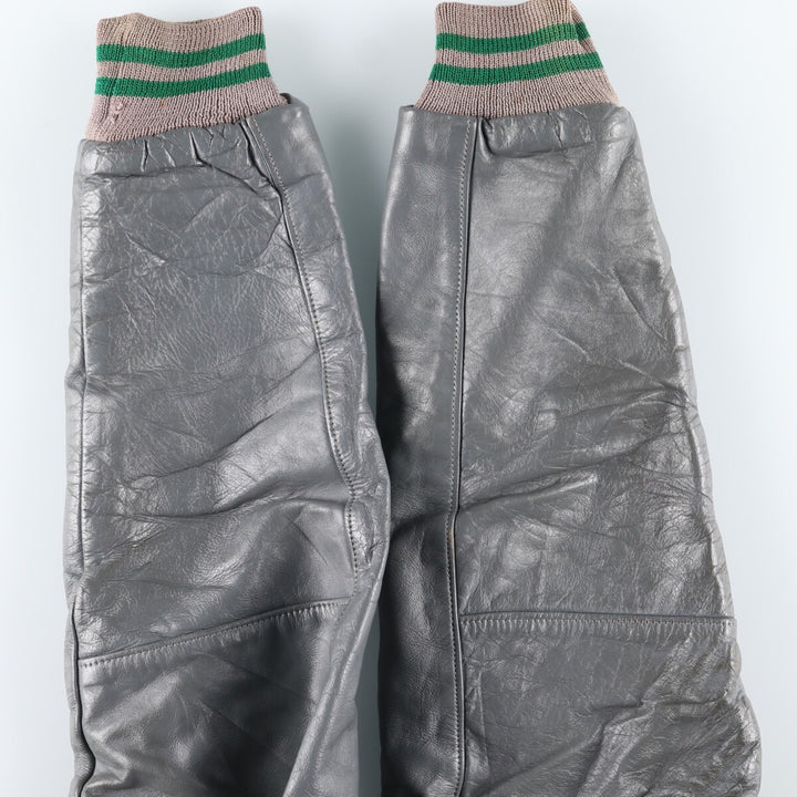 50s~60'S SPORT KING Leather Sleeve Wool Stadium Jacket Award Jacket Varsity Jacket Men's L Vintage /eaa397569