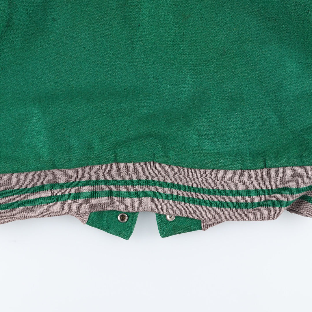 50s~60'S SPORT KING Leather Sleeve Wool Stadium Jacket Award Jacket Varsity Jacket Men's L Vintage /eaa397569