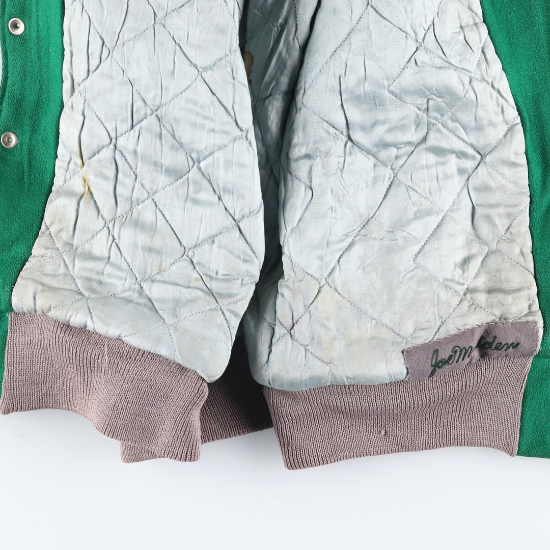 50s~60'S SPORT KING Leather Sleeve Wool Stadium Jacket Award Jacket Varsity Jacket Men's L Vintage /eaa397569