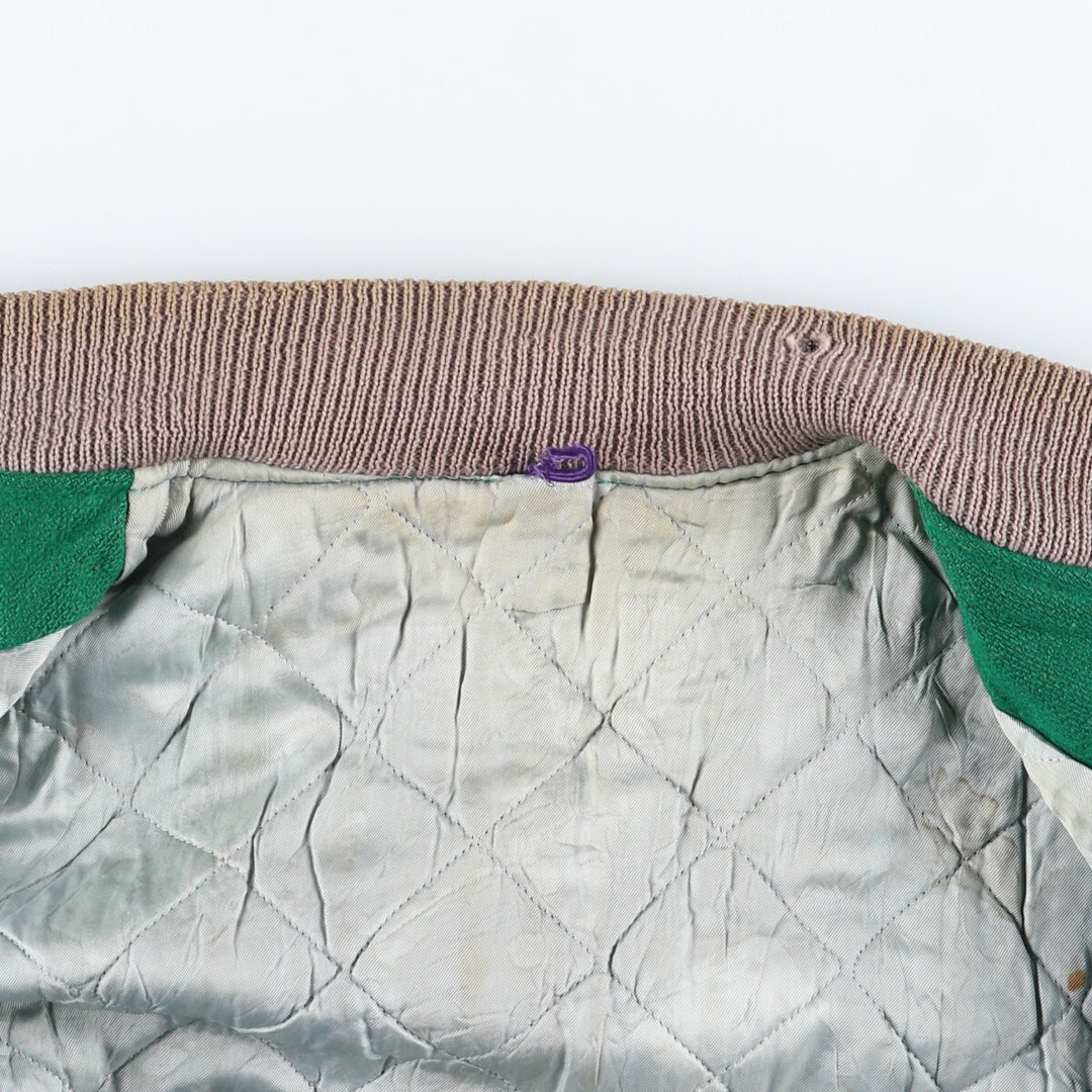 50s~60'S SPORT KING Leather Sleeve Wool Stadium Jacket Award Jacket Varsity Jacket Men's L Vintage /eaa397569