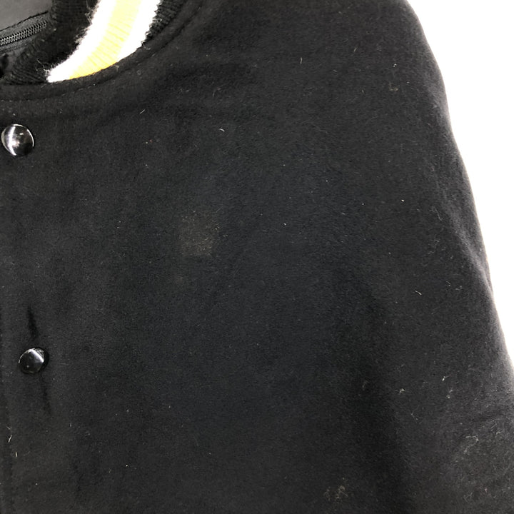 90'S ROCK CREEK ATHLETICS Wool Leather Sleeve Varsity Jacket Award Jacket Made in USA Men's XL /eaa397578