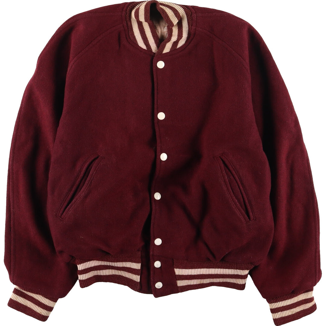 70s~80'S UNKNOWN Wool Stadium Jacket Award Jacket Varsity Jacket Men's S Vintage /eaa397582