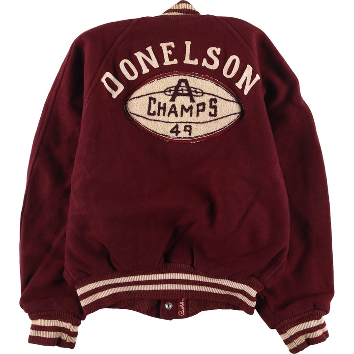 70s~80'S UNKNOWN Wool Stadium Jacket Award Jacket Varsity Jacket Men's S Vintage /eaa397582